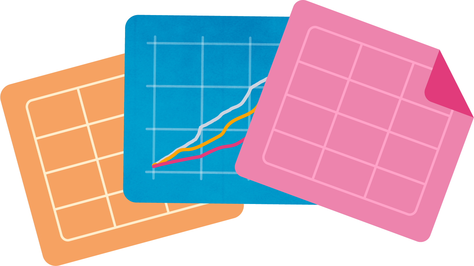 Landing Page Reports Illustration Landing Page Reports Illustration